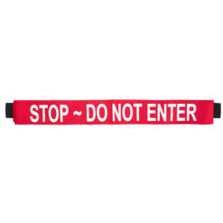 MAGNETIC DOOR BARRIER SDE-L-01 “STOP - DO NOT ENTER” RED MAGNETIC DOOR BARRIER FOR 51” DOORWAY