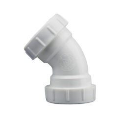 1-1/2 PLASTIC SLIP 45 DEG ELBOW