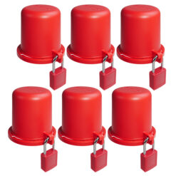 BRADY 23300D DRINKING FOUNTAIN BUBBLER LOCKOUT KIT W/ PADLOCKS (6 PC)