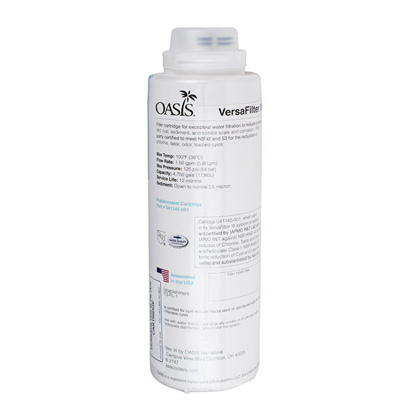 OASIS 041145-001 VERSAFILTER III FILTER CARTRIDGE OASIS 041145-001 VERSAFILTER III FILTER CARTRIDGE