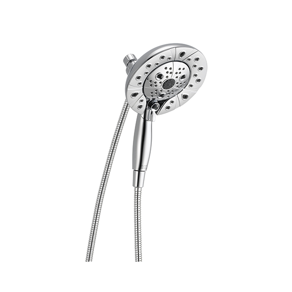 DELTA FAUCET 58480-PR25-PK 5-SETTING TWO-IN-ONE CHROME PLATED SHOWER HEAD DELTA FAUCET 58480-PR25-PK 5-SETTING TWO-IN-ONE CHROME PLATED SHOWER HEAD