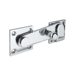 THROW LATCH W/KEEPER - CP BRASS