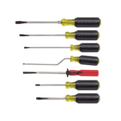KLEIN TOOLS 85077 CUSHION GRIP 7-PC SCREWDRIVER SET