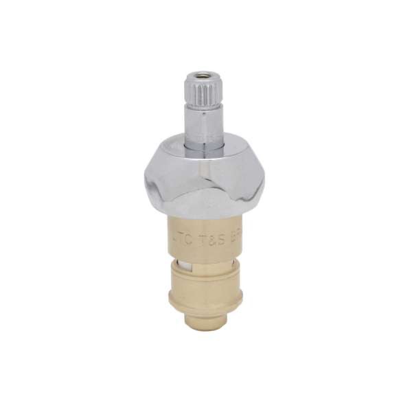 T&S BRASS 012395-25NS NEW STYLE COLD CERAMIC CARTRIDGE W/ BONNET & INTERNAL CHECK VALVE T&S BRASS 012395-25NS NEW STYLE COLD CERAMIC CARTRIDGE W/ BONNET & INTERNAL CHECK VALVE