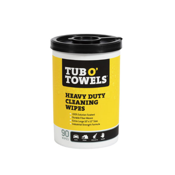 TUB O’ TOWELS TW90 TUB O’ TOWELS 10” X 12” HD CLEANING WIPES (90 CT) TUB O’ TOWELS TW90 TUB O’ TOWELS 10” X 12” HD CLEANING WIPES (90 CT)