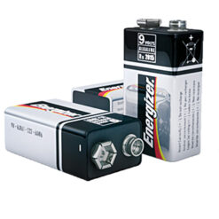 EVEREADY UNC522SP4 “9-VOLT” ALKALINE ENERGIZER BATTERY