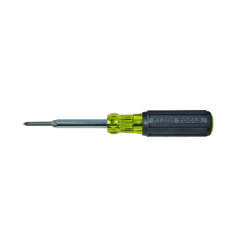 KLEIN TOOLS 32559 6-IN-1 MULTI-BIT SCREWDRIVER/NUTDRIVER WITH EXTENDED REACH