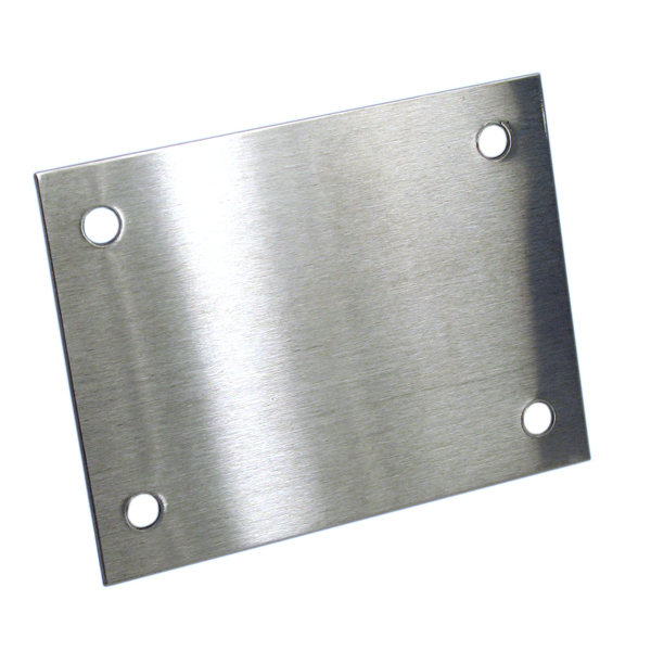 GENERAL PARTITIONS CP-1 HOLE COVER PLATE W/SCREWS - STAINLESS STEEL- FOR PARTITION GENERAL PARTITIONS CP-1 HOLE COVER PLATE W/SCREWS - STAINLESS STEEL- FOR PARTITION