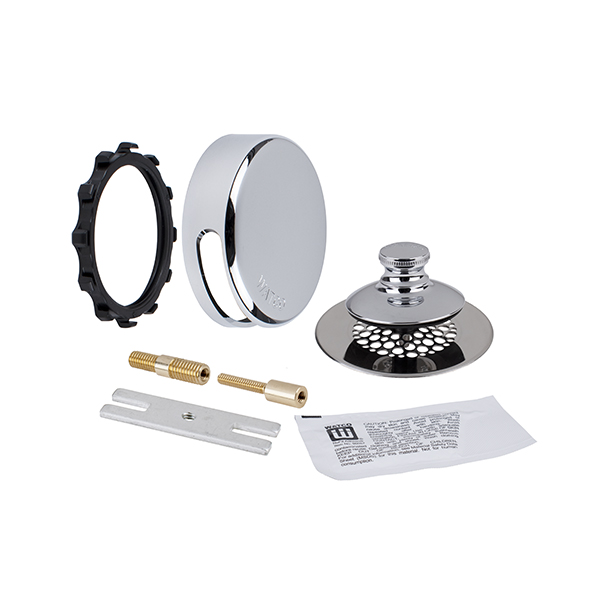 WATCO 948700-PP-CP-G-2P CHROME PLATED UNIVERSAL PUSH PULL TUB TRIM KIT WATCO 948700-PP-CP-G-2P CHROME PLATED UNIVERSAL PUSH PULL TUB TRIM KIT