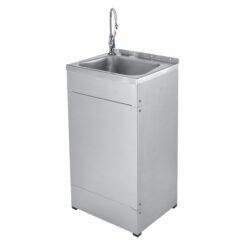 T & S BRASS TPS1020-B0205V5 PORTABLE S/S HAND WASHING STATION W/ MANUAL FAUCET