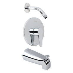 PRICE PFISTER R89-0700 PFISTER 1-HANDLE TUB & SHOWER TRIM W/O SHOWERHEAD POLISHED CHROME