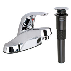 PRICE PFISTER LG142-8000 PFISTER ONE HANDLE BATHROOM FAUCET 1.2 GPM POLISH CHROME
