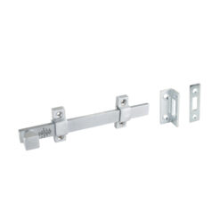 6” HD DULL CHROME SECURITY BOLT