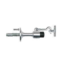 BURNS WS445US26D DULL CHROME WALL DOOR STOP & HOLDER