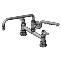 10” 1.5 GPM MULTI TIP SPRAY ARM FOR 12” SWING NOZZLE W/ DIVERTER