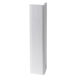 WALL PROTEX WX3-11929 1-1/8” X 4’ WHITE VINYL CORNER GUARD (NO FASTENERS)