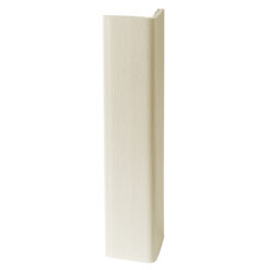 WALL PROTEX WX3-11932-SST 2-1/2” X 4’ IVORY VINYL CORNER GUARD W/ SELF ADHESIVE TAPE