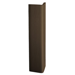 WALL PROTEX WX3-11933-SST 2-1/2” X 4’ BROWN VINYL CORNER GUARD W/ SELF ADHESIVE TAPE