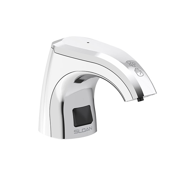 SLOAN ESD360CP CHROME PLATED DECK MOUNT TOP FILL FOAM SENSOR ACTIVATED SOAP DISPENSER SLOAN ESD360CP CHROME PLATED DECK MOUNT TOP FILL FOAM SENSOR ACTIVATED SOAP DISPENSER