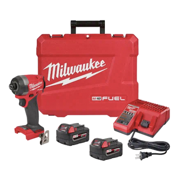 MILWAUKEE 2953-22 M18 1/4” HEX IMPACT DRIVER KIT MILWAUKEE 2953-22 M18 1/4” HEX IMPACT DRIVER KIT
