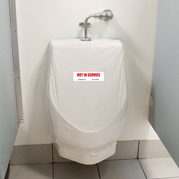 KIT WHITE SELF ADHESIVE PLASTIC SHEET FOR OUT OF SERVICE FIXTURE KIT WHITE SELF ADHESIVE PLASTIC SHEET FOR OUT OF SERVICE FIXTURE
