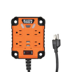 KLEIN TOOLS 29601 POWER BOX MAGNETIC MOUNTED POWER STRIP W/ LED LIGHTS