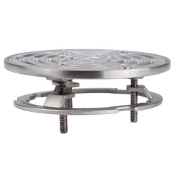 5” OD S/S RETROFIT DRAIN GRATE & FRAME ASSY