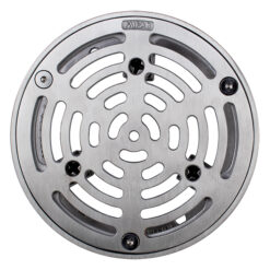 MIFAB RTS6-3 6" OD STAINLESS STEEL RETROFIT DRAIN GRATE & FRAME ASSEMBLY