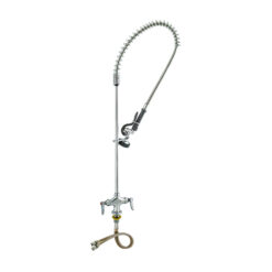 T&S BRASS B-0113 SINGLE HOLE DECK MOUNTED PRE-RINSE FAUCET ASSEMBLY