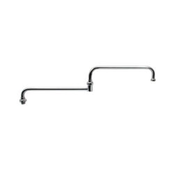T & S BRASS 069X COMM DOUBLE JOINTED SPOUT 24"