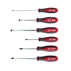 MILWAUKEE 48-22-2706 SCREWDRIVER SET 6-PIECE PHILLIPS & SLOTTED TIPS