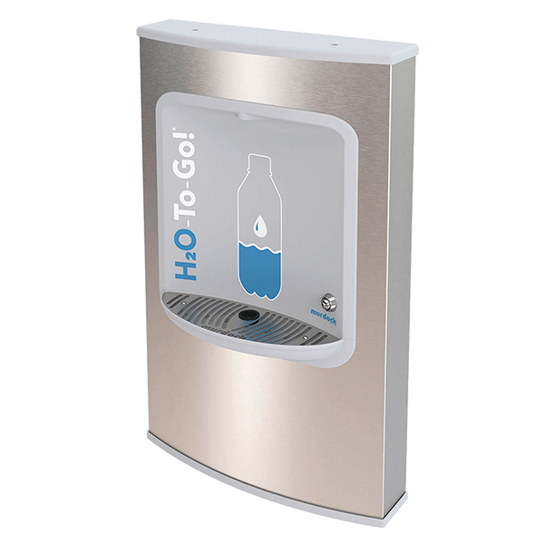 MURDOCK BF15 SERIES SURFACE MOUNTED PUSH BUTTON OPERATED BOTTLE FILLER MURDOCK BF15 SERIES SURFACE MOUNTED PUSH BUTTON OPERATED BOTTLE FILLER