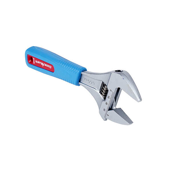 CHANNELLOCK 8WCB 8” WIDEAZZ® ADJUSTABLE WRENCH WITH CODE BLUE® HANDLE 1.54” JAW OPENING CHANNELLOCK 8WCB 8” WIDEAZZ® ADJUSTABLE WRENCH WITH CODE BLUE® HANDLE 1.54” JAW OPENING