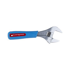 8” WIDEAZZ® ADJ WRENCH W/ CODE BLUE® HANDLE 1.54” JAW OPENING