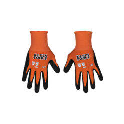 KLEIN TOOLS 60673 XL KNIT DIPPED WORK GLOVES WITH TOUCHSCREEN CAPABLE FINGER TIPS (1PR)
