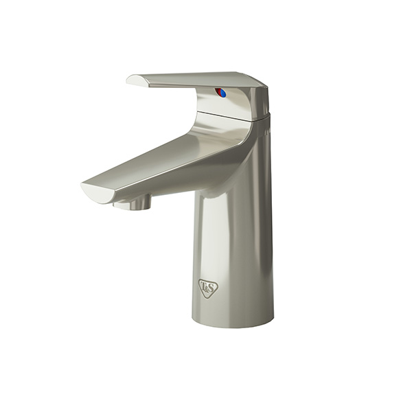 T&S BRASS LAKECREST AESTHETIC CHROME PLATED SINGLE HOLE SINGLE LEVER DECK MOUNTED FAUCET 0.5 GPM T&S BRASS LAKECREST AESTHETIC CHROME PLATED SINGLE HOLE SINGLE LEVER DECK MOUNTED FAUCET 0.5 GPM