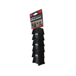 M12 BLACK BATTERY MOUNTS (6 PC)