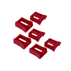 STEALTHMOUNTS BM-MW18-RED-6 MILWAUKEE M18 BATTERY MOUNTS (6 PIECE)