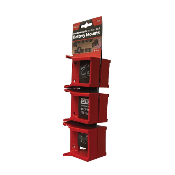 M18 RED BATTERY MOUNTS (6 PC) M18 RED BATTERY MOUNTS (6 PC)