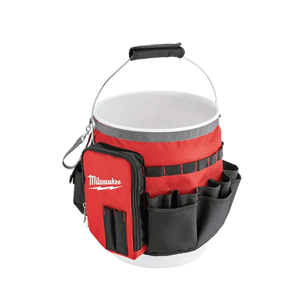 MILWAUKEE 48-22-8175 30 POCKET BUCKET ORGANIZER WRAP WITH 2 LARGE ZIPPERS MILWAUKEE 48-22-8175 30 POCKET BUCKET ORGANIZER WRAP WITH 2 LARGE ZIPPERS