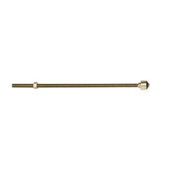12” THREADED HYDRANT ROD ASSEMBLY WITH ROLLED ON RETAINER