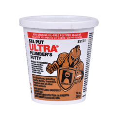HERCULES 25171 STA-PUT ULTRA PLUMBERS PUTTY 14 OZ TUB