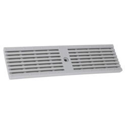 ZURN P6-HPP-TEA&CREAM 20” X 5-3/8” HDPE HEEL PROOF SLOTTED DRAIN GRATE - TEA & CREAM FINISH