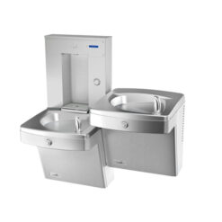OASIS PGV8FSVBFSL VANDAL RESISTANT BI-LEVEL WATER COOLER AND BOTTLE FILLER FILTERED