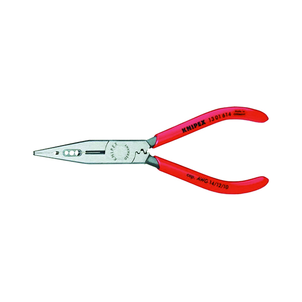KNIPEX 13 01 614 6-1/4” 4-IN-1 ELECTRICIANS PLIERS 10-14 AWG KNIPEX 13 01 614 6-1/4” 4-IN-1 ELECTRICIANS PLIERS 10-14 AWG