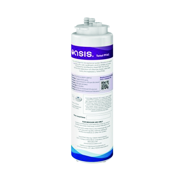 OASIS 041668-001 TOTAL PFAS FILTER CARTRIDGE OASIS 041668-001 TOTAL PFAS FILTER CARTRIDGE