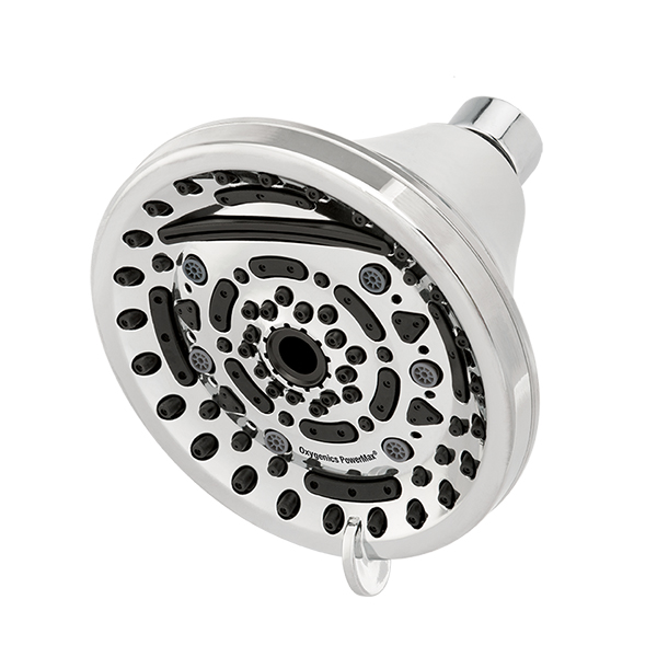 OXYGENICS 52288 1.8 GPM POWERMAX FIXED CHROME SHOWERHEAD WITH 9 SPRAY SETTINGS OXYGENICS 52288 1.8 GPM POWERMAX FIXED CHROME SHOWERHEAD WITH 9 SPRAY SETTINGS