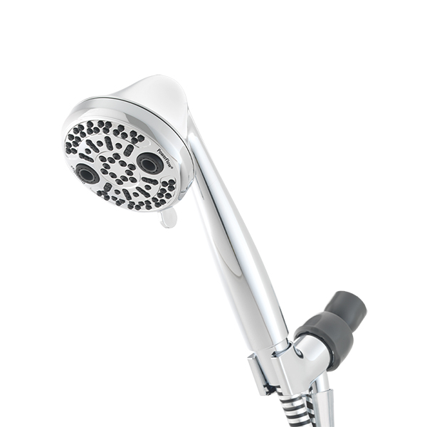 OXYGENICS 87146 1.75 GPM POWERFLOW HANDHELD CHROME SHOWERHEAD WITH 3 SPRAY SETTINGS OXYGENICS 87146 1.75 GPM POWERFLOW HANDHELD CHROME SHOWERHEAD WITH 3 SPRAY SETTINGS