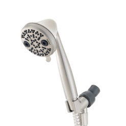 OXYGENICS 87446 1.75 GPM POWERFLOW HANDHELD BRUSHED NICKEL SHOWERHEAD WITH 3 SPRAY SETTINGS