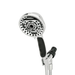 OXYGENICS 52188 1.8 GPM POWERMAX HANDHELD CHROME SHOWERHEAD WITH 9 SPRAY SETTINGS